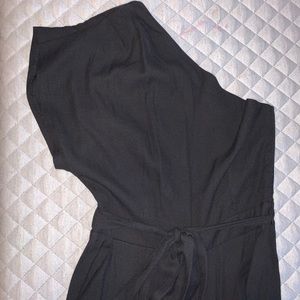 Greylin. One sleeve jumpsuit. Black. XS.